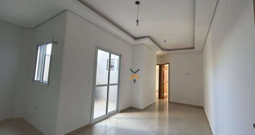 Apartamento com 2 dormitórios à venda, 53 m² por R$ 372.000,00 - Jardim Bom Pastor - Santo André/SP
