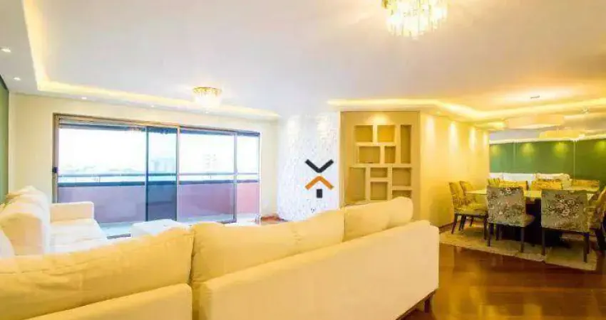 Apartamento com 4 dormitórios para alugar, 170 m² por R$ 7.200,00/mês - Centro - Santo André/SP