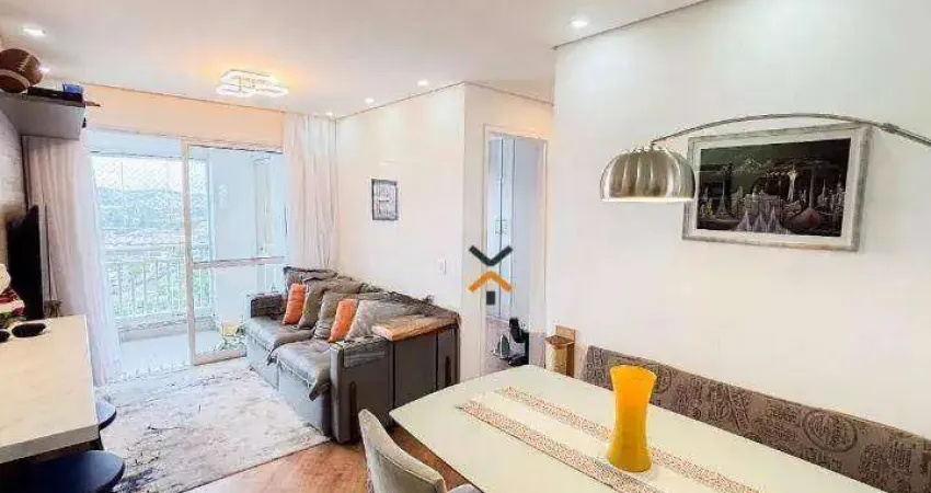 Apartamento com 2 dormitórios à venda, 57 m² por R$ 600.000,00 - Vila Homero Thon - Santo André/SP