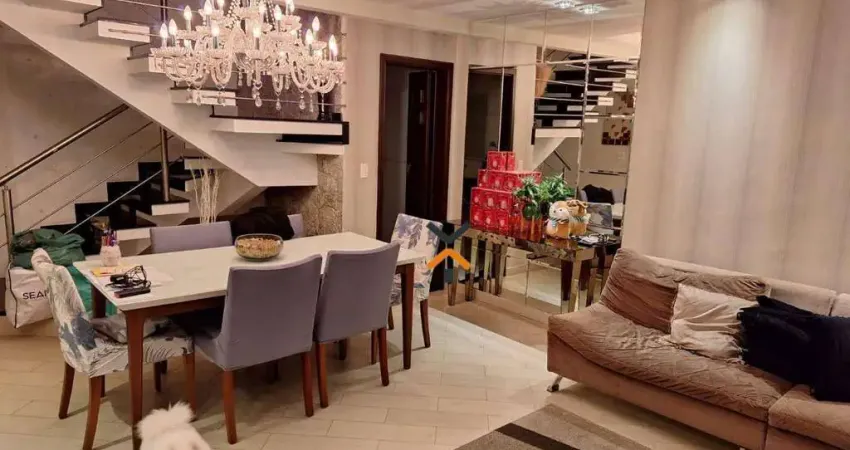 Apartamento Triplex com 3 dormitórios à venda, 187 m² por R$ 990.000,00 - Santa Maria - Santo André/SP