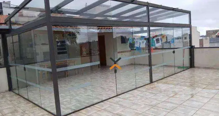 Cobertura com 3 dormitórios à venda, 112 m² por R$ 795.000 - Parque Oratório - Santo André/SP