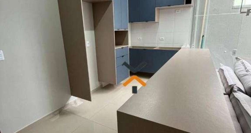 Apartamento com 2 dormitórios à venda, 57 m² por R$ 392.000,00 - Vila Curuçá - Santo André/SP