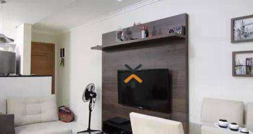 Apartamento com 2 dormitórios à venda, 56 m² por R$ 326.000,00 - Vila Pires - Santo André/SP