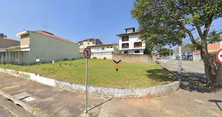 Terreno à venda, 307 m² por R$ 620.000,00 - Parque dos Pássaros - São Bernardo do Campo/SP