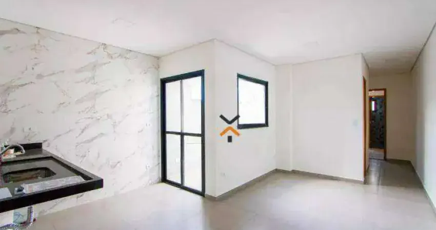 Apartamento com 2 dormitórios à venda, 58 m² por R$ 373.000,00 - Vila Eldízia - Santo André/SP