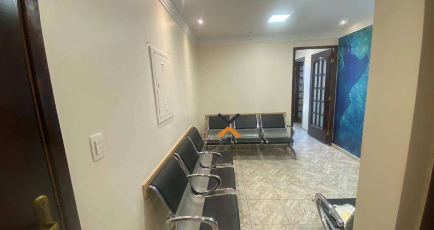 Sala, 69 m² - venda por R$ 380.000,00 ou aluguel por R$ 4.623,23/mês - Jardim - Santo André/SP
