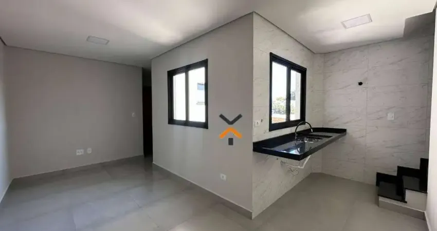 Cobertura com 2 dormitórios à venda, 86 m² por R$ 439.000 - Jardim das Maravilhas - Santo André/SP