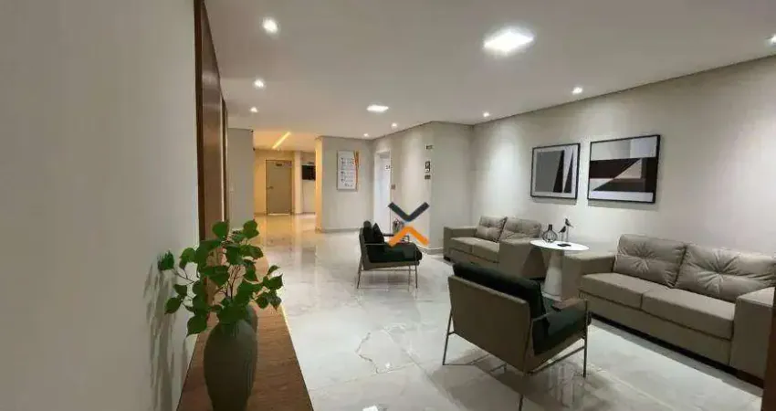 Apartamento com 2 dormitórios para alugar, 59 m² por R$ 2.828,04/mês - Vila São Pedro - Santo André/SP