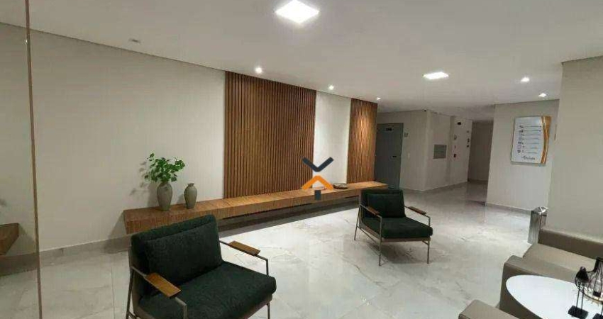 Apartamento com 2 dormitórios para alugar, 59 m² por R$ 2.828,04/mês - Vila São Pedro - Santo André/SP