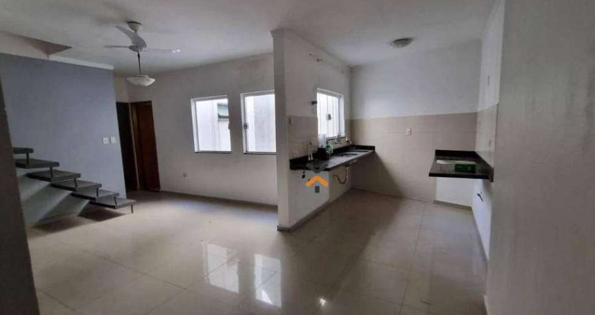 Cobertura com 2 dormitórios à venda, 93 m² por R$ 450.000,00 - Vila Bela Vista - Santo André/SP