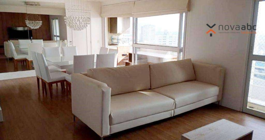 Apartamento com 3 dormitórios, 121 m² - venda por R$ 845.000,00 ou aluguel por R$ 6.500,00/mês - Casa Branca - Santo André/SP