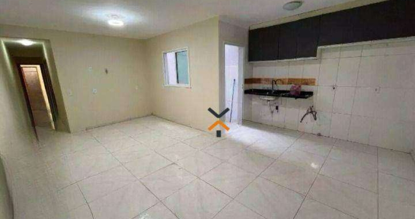 Apartamento com 3 dormitórios para alugar, 92 m² por R$ 2.711,75/mês - Parque Oratório - Santo André/SP