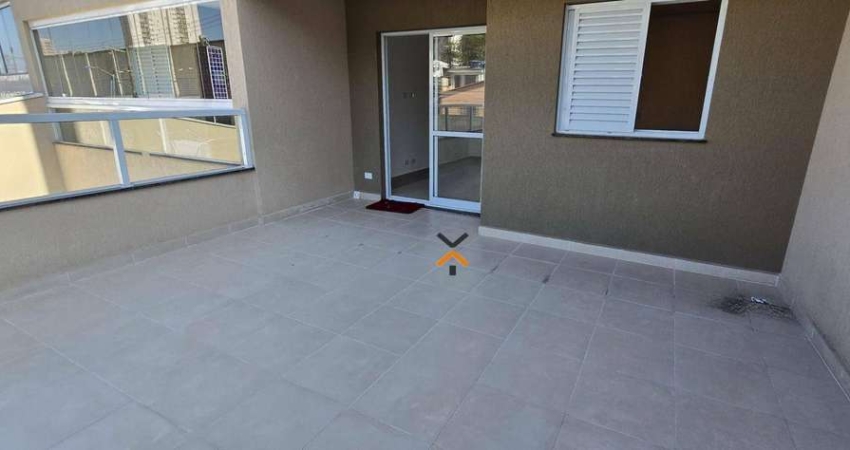 Apartamento com 2 dormitórios para alugar, 63 m² por R$ 2.410,00/mês - Vila Ida - Diadema/SP