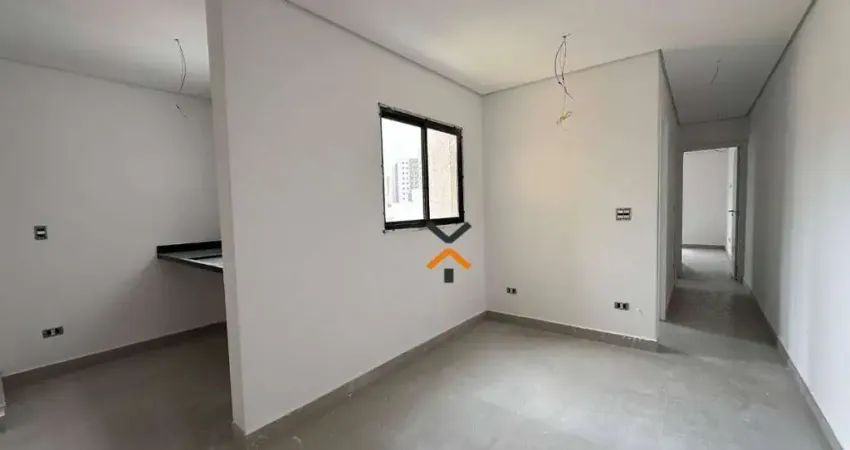 Cobertura com 2 dormitórios para alugar, 92 m² por R$ 2.800,00/mês - Vila São Pedro - Santo André/SP
