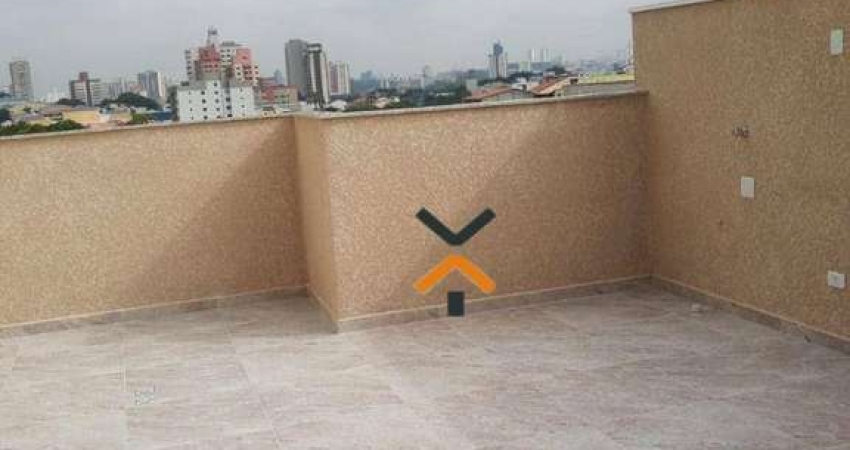 Cobertura com 2 dormitórios à venda, 95 m² por R$ 550.000,00 - Vila Pires - Santo André/SP