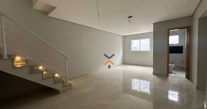 Cobertura com 2 dormitórios à venda, 100 m² por R$ 440.000,00 - Parque Oratório - Santo André/SP