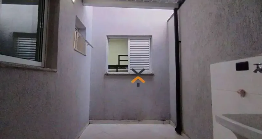 Apartamento com 2 dormitórios para alugar, 50 m² por R$ 2.280,00/mês - Vila Camilópolis - Santo André/SP