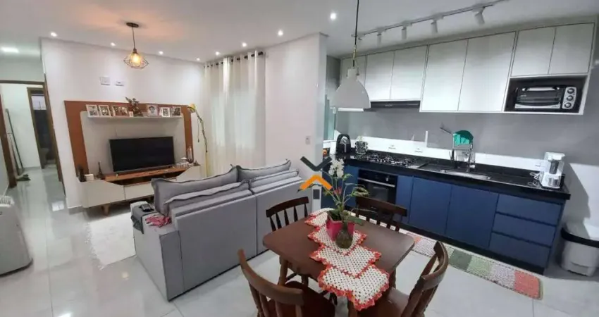 Cobertura com 3 dormitórios à venda, 130 m² por R$ 820.000,00 - Campestre - Santo André/SP