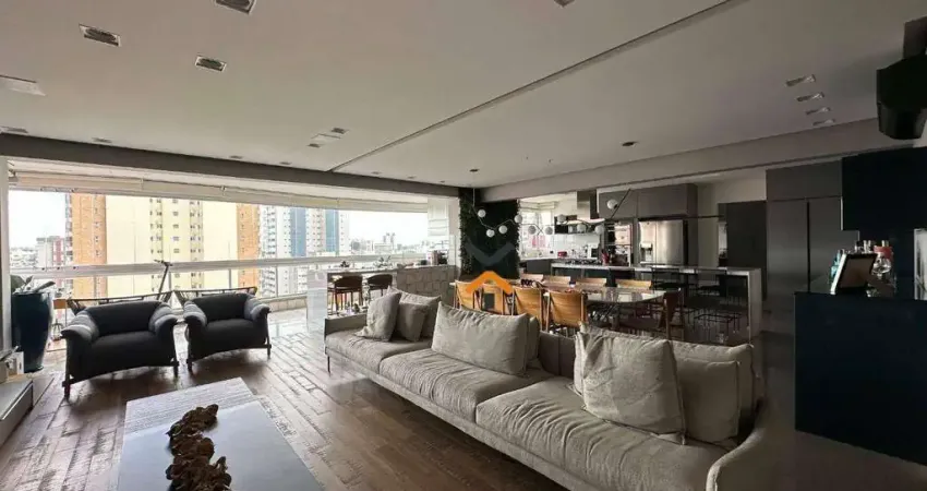 Apartamento com 4 dormitórios à venda, 260 m² por r$ 3.900.000,00 - vila álvaro marques - são bernardo do campo/sp