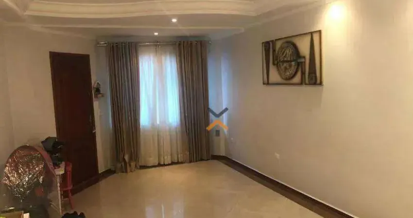 Sobrado com 3 dormitórios para alugar, 128 m² por r$ 5.590,00/mês - jardim - santo andré/sp