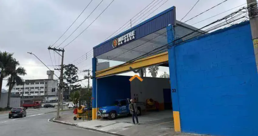 Galpão, 348 m² - venda por r$ 2.400.000,00 ou aluguel por r$ 14.030,00/mês - fundação - são caetano do sul/sp