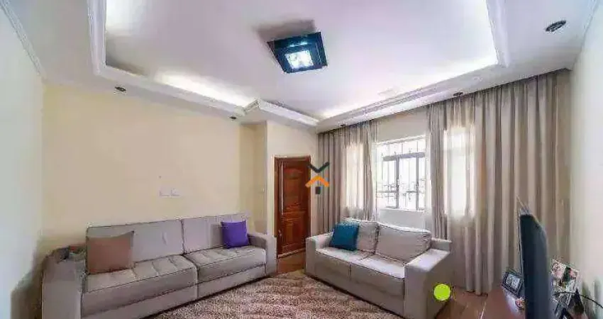 Sobrado com 3 dormitórios, 248 m² - venda por r$ 700.000 ou aluguel por r$ 3.000/mês - vila valparaíso - santo andré/sp