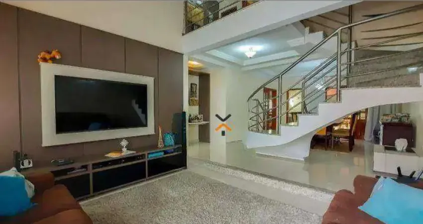 Sobrado com 3 dormitórios à venda, 256 m² por r$ 1.700.000,00 - parque espacial - são bernardo do campo/sp