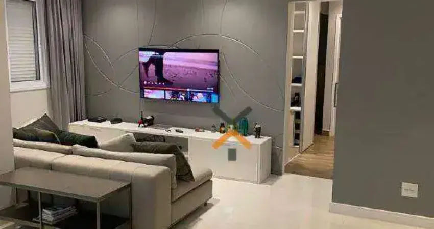 Apartamento com 2 dormitórios à venda, 75 m² por r$ 925.000,00 - jardim - santo andré/sp