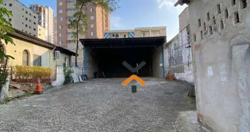 Terreno para alugar, 550 m² por r$ 7.540/mês - campestre - santo andré/sp
