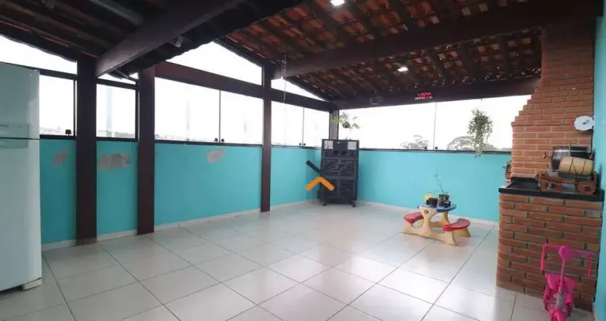 Cobertura com 2 dormitórios à venda, 100 m² por r$ 430.000,00 - jardim ana maria - santo andré/sp