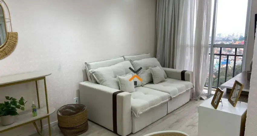 Apartamento com 3 dormitórios, 59 m² - venda por r$ 459.000,00 ou aluguel por r$ 4.672,00/mês - parque erasmo assunção - santo andré/sp