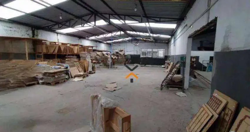 Galpão para alugar, 400 m² por r$ 15.758,09/mês - jordanópolis - são bernardo do campo/sp