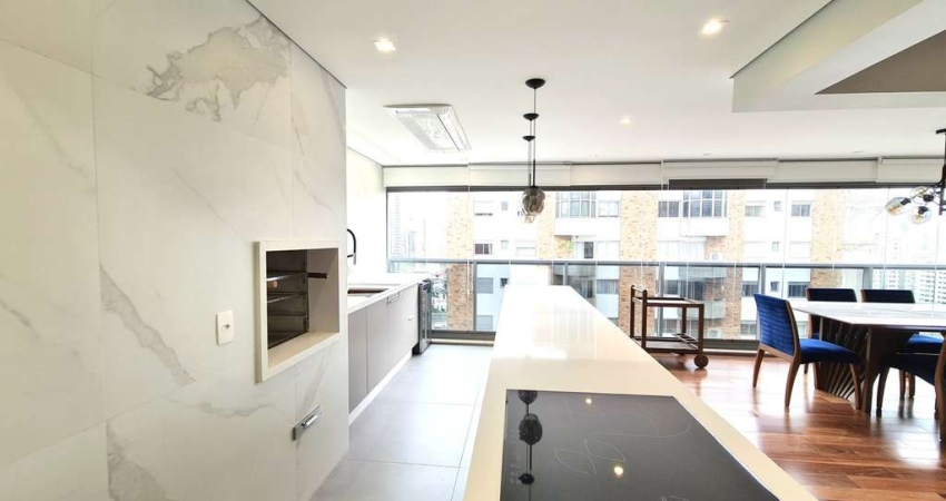 Apartamento para Venda em São Paulo, Campo Belo, 3 dormitórios, 3 suítes, 5 banheiros, 4 vagas