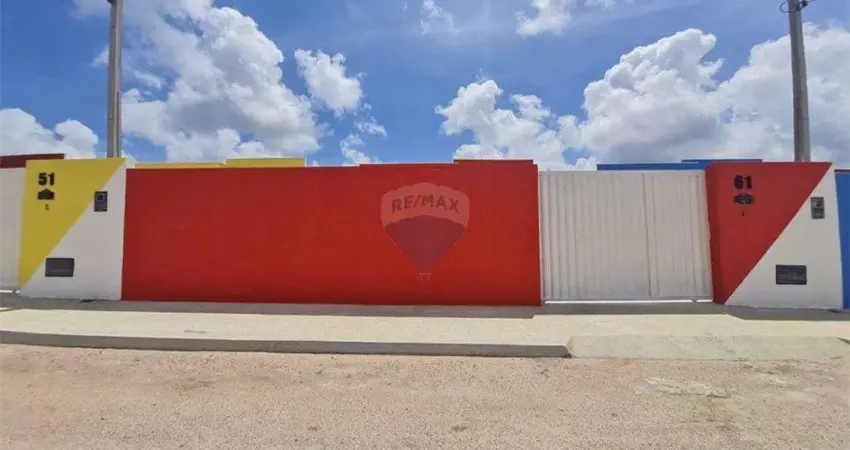 GENHE ATÉ R$ 47.500,00 SUBSIDIO e adiquira já a sua Casa com 2 dormitórios à venda, 50 m²