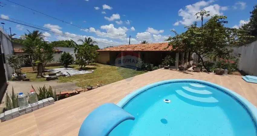 Vendo casa com 2 quartos e piscina, área total de 400m² -  mangabeira - macaíba/rn (aceita oferta)