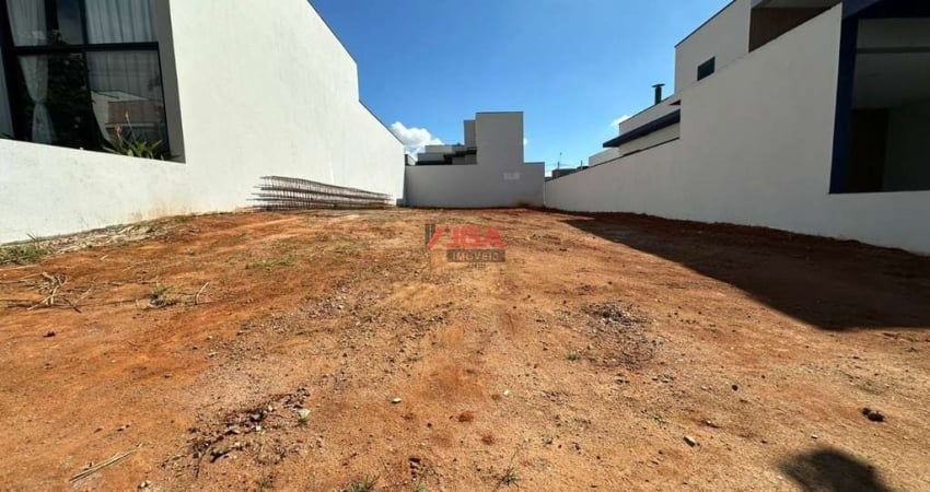Terreno em Condomínio de Luxo à Venda em Hortolândia-SP - Residencial Jardim do Jatobá - 250m² de Área