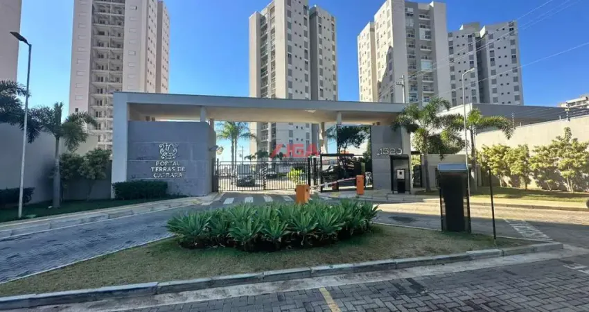 Apartamento para locação em Hortolândia-SP, terras de carrara: 2 quartos, 1 suíte, 1 sala, 2 banheiros, 1 vaga, 58m².
