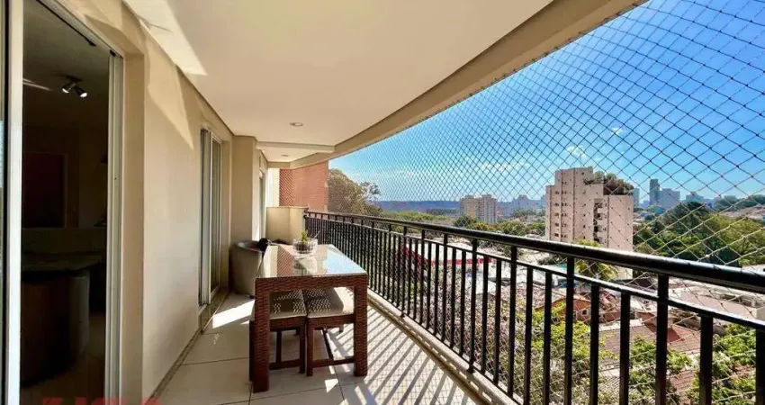 Apartamento com 3 suítes à venda, 155 m² por r$ 1.522.000 - chácara flora