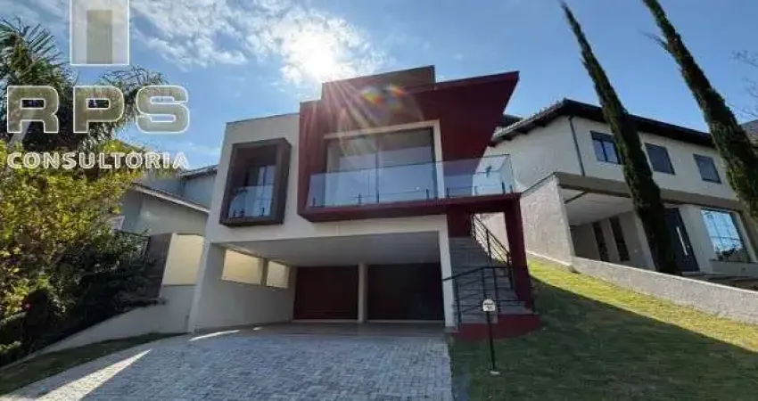 Casa pronta para morar no Terras de Atibaia I em Atibaia, 3 suítes, espaço gourmet, piscina privativa, infraestrutura de lazer, fácil acesso!