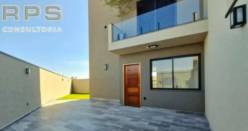 Casa nova no Jardim Jaraguá em Atibaia, 2 suítes, quintal gramado, ampla lavanderia, cozinha independente, à poucos metros da Alameda Lucas Nogueira!