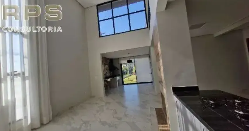 Casa térrea, com 4 suítes, mezanino com uma vista linda, para locação no Palavra da Vida! Com vista para o lago dourado.