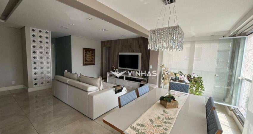 Apartamento para alugar, 147 m² por R$ 9.545,52/mês - Vila Ema - São José dos Campos/SP
