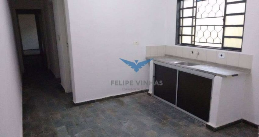 Casa com 2 dormitórios para alugar, 65 m² por R$ 1.400,00/mês - Santana - São José dos Campos/SP