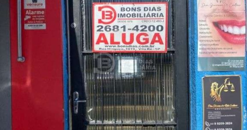 Sala comercial com 1 sala para alugar na Rua Itinguçu, 524, Vila Ré, São Paulo