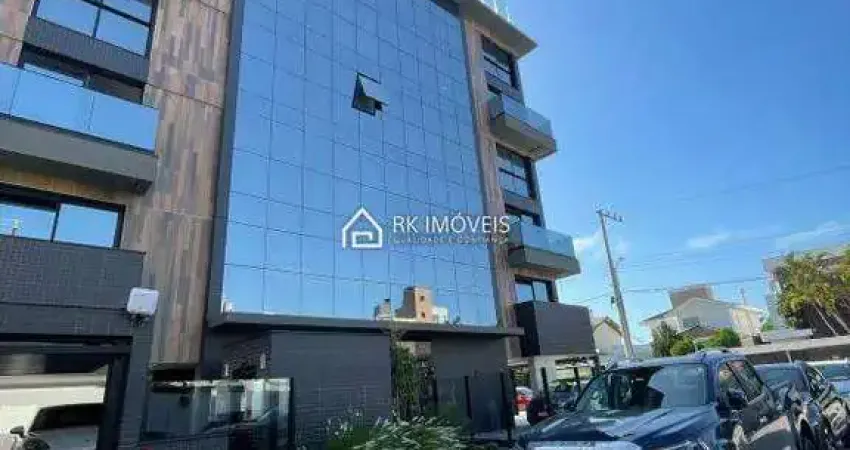 Apartamento decorado com vista para a praia de Jurerê