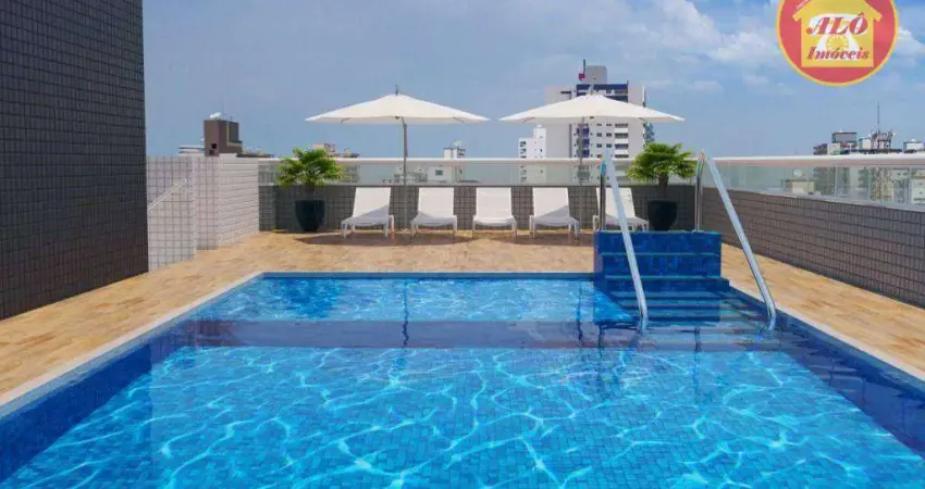 Apartamento Garden à venda, 55 m² por R$ 330.691,80 - Guilhermina - Praia Grande/SP