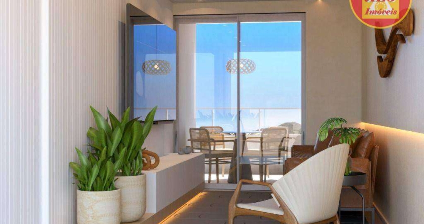 Apartamento à venda, 101 m² por R$ 690.000,00 - Canto do Forte - Praia Grande/SP