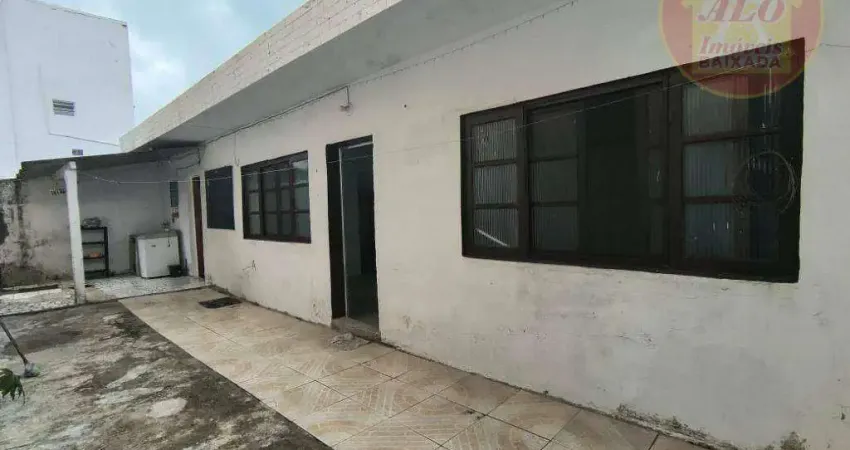 Edícula com 1 quarto para alugar, 40 m² por R$ 1.300/mês - tude basto - Praia Grande/SP