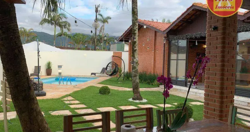 Casa com 3 dormitórios à venda por R$ 1.200.000,00 - Balneário Flórida - Praia Grande/SP