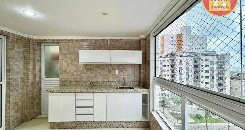 Apartamento lindo com 2 quartos à venda, 77 m² por R$ 530.000 - Ocian - Praia Grande/SP